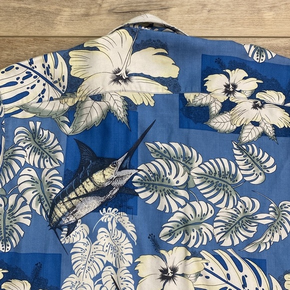 Guy Harvey Silk Hawaiian Shirt‎ - Picture 9 of 16